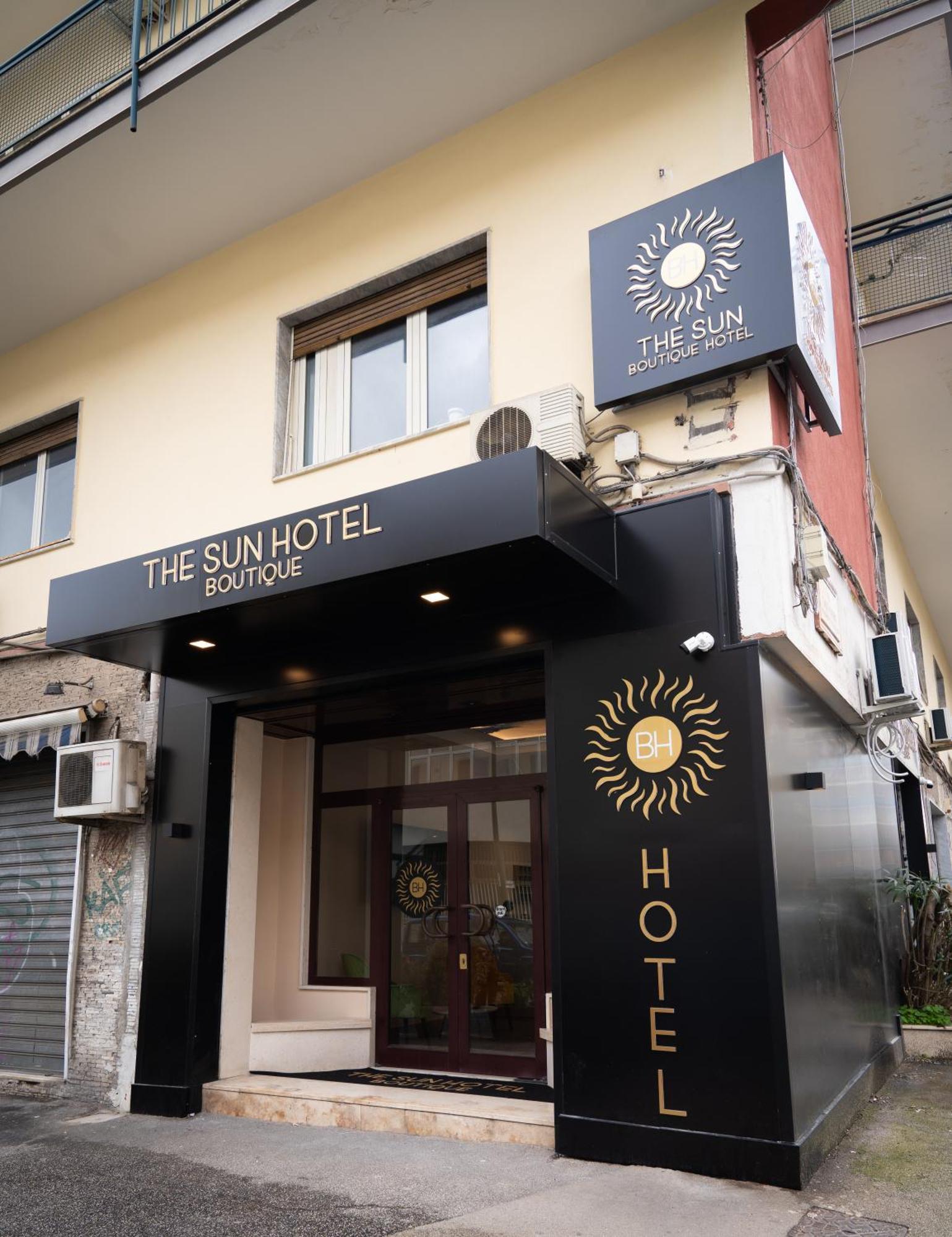 The Sun Hotel Boutique Napoli 外观 照片